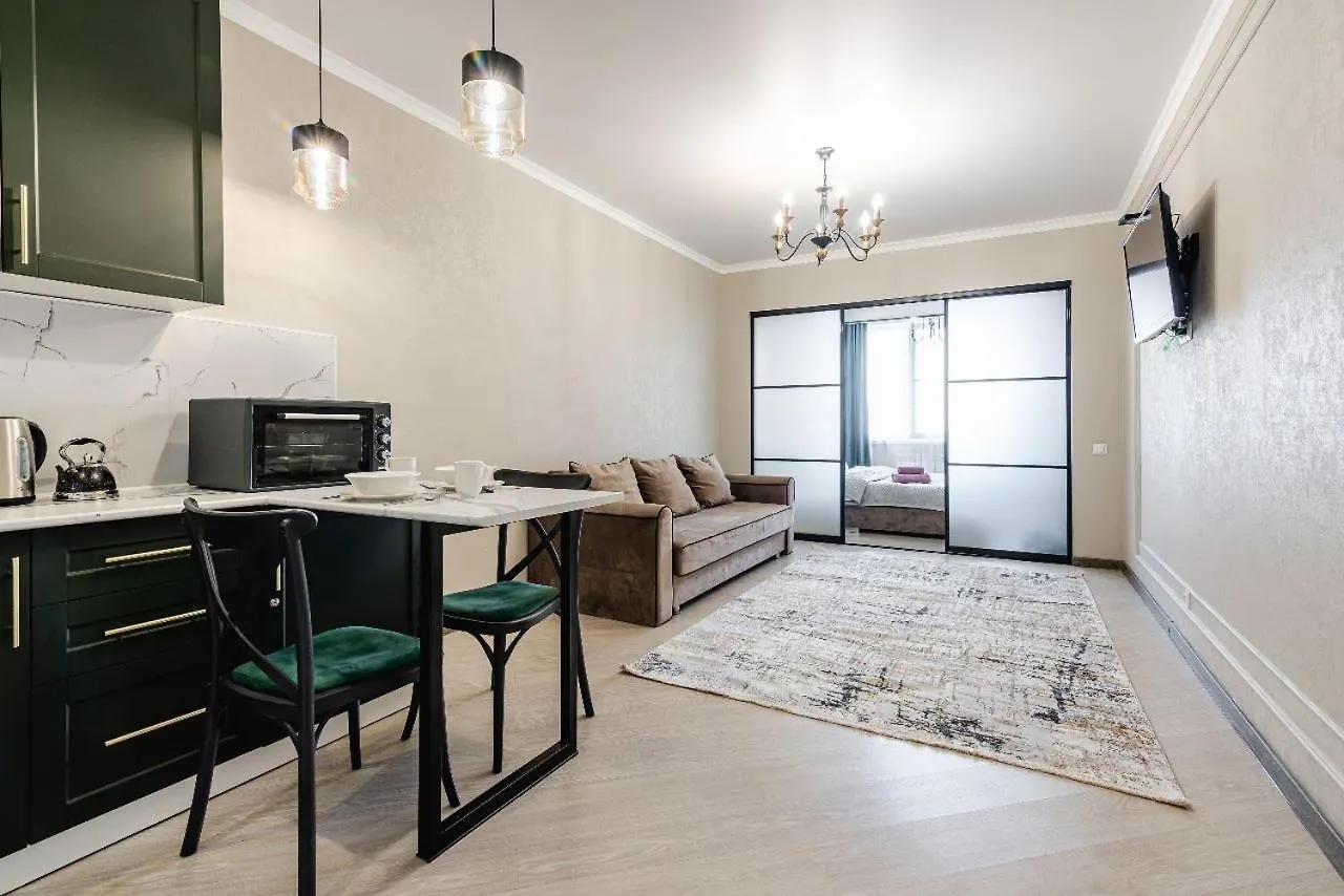 Apartment Сердце Города 1Комн Жк Молодёжный Almaty